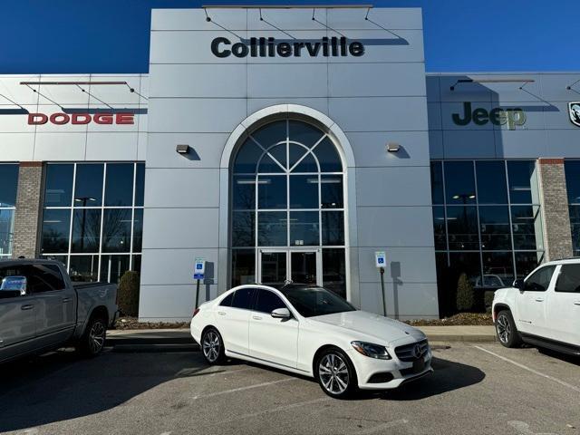 used 2018 Mercedes-Benz C-Class car, priced at $19,987