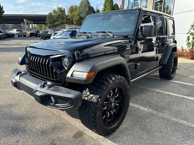 used 2022 Jeep Wrangler Unlimited car, priced at $28,987