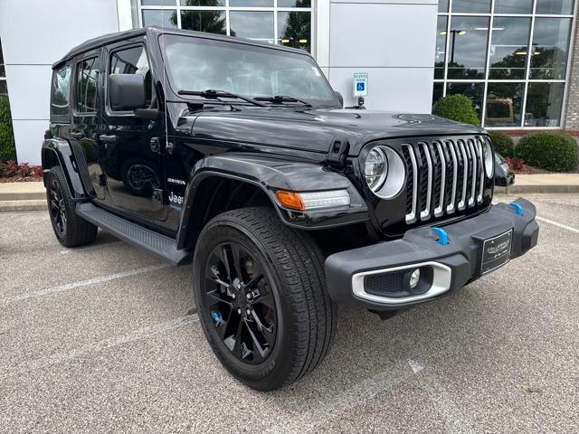 used 2022 Jeep Wrangler Unlimited 4xe car, priced at $31,887