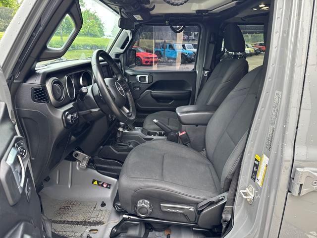 used 2021 Jeep Wrangler Unlimited car, priced at $26,487