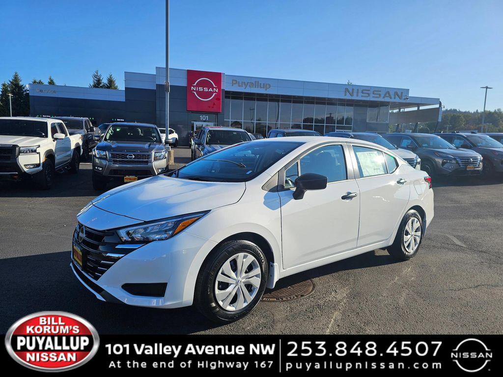new 2025 Nissan Versa car, priced at $20,695