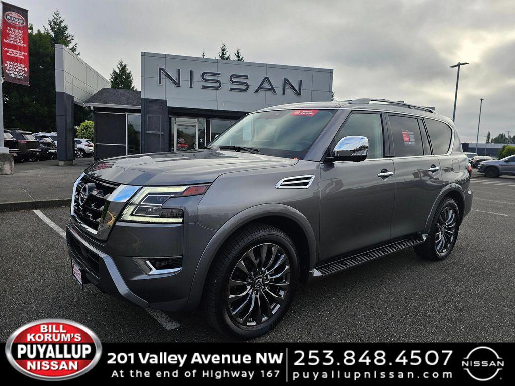 used 2024 Nissan Armada car, priced at $52,995