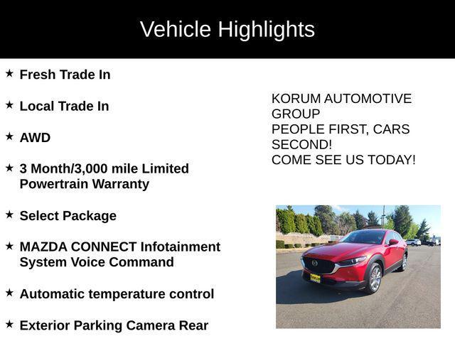 used 2021 Mazda CX-30 car, priced at $20,835