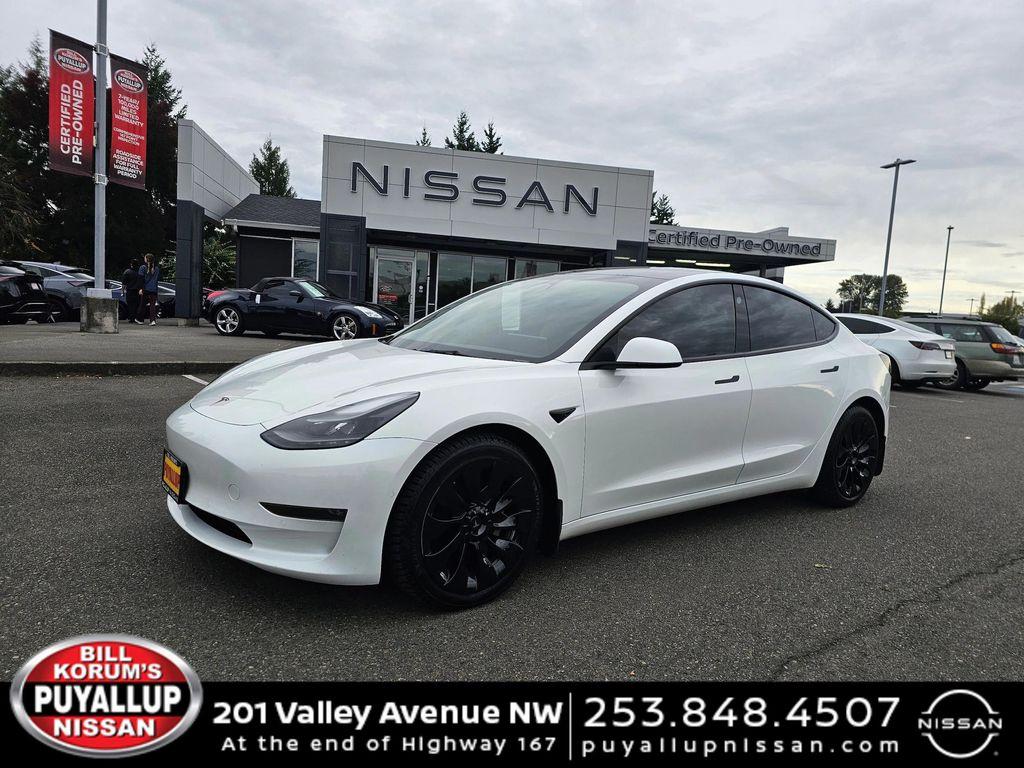 used 2022 Tesla Model 3 car, priced at $25,495