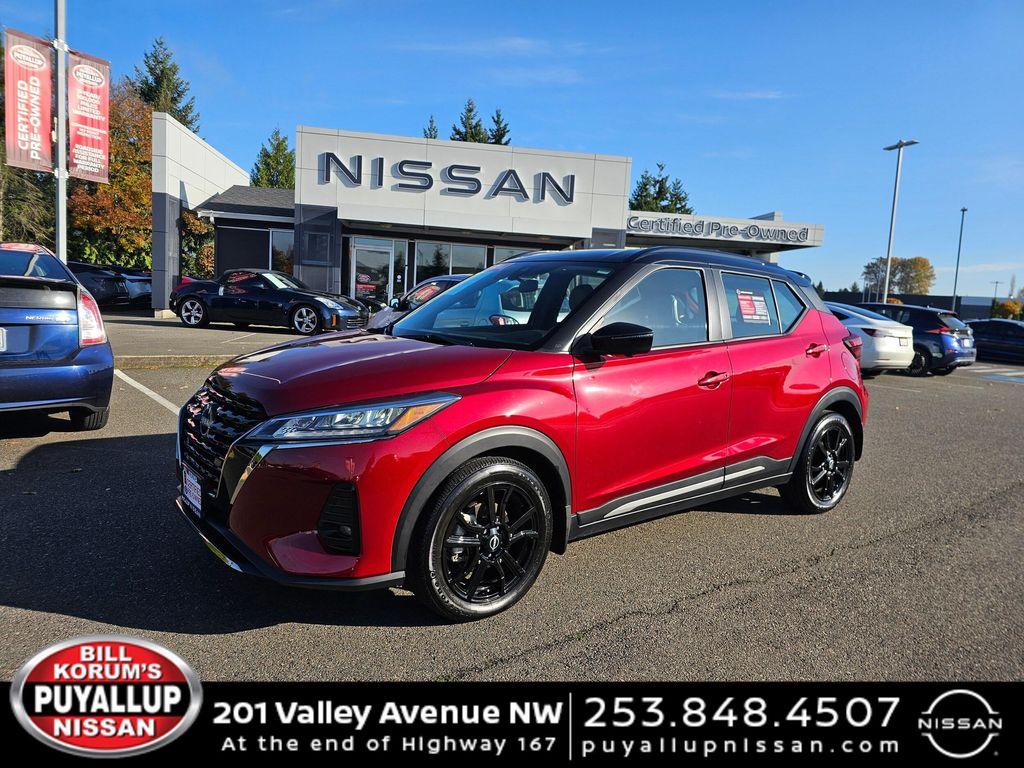 used 2023 Nissan Kicks car, priced at $21,995