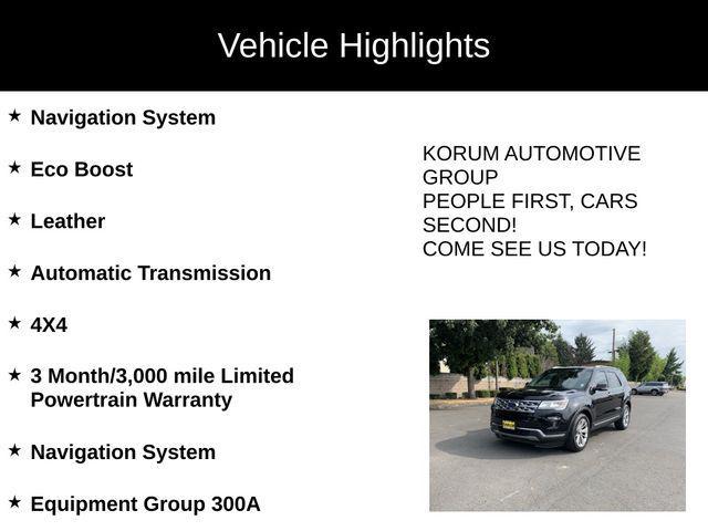 used 2019 Ford Explorer car, priced at $18,995