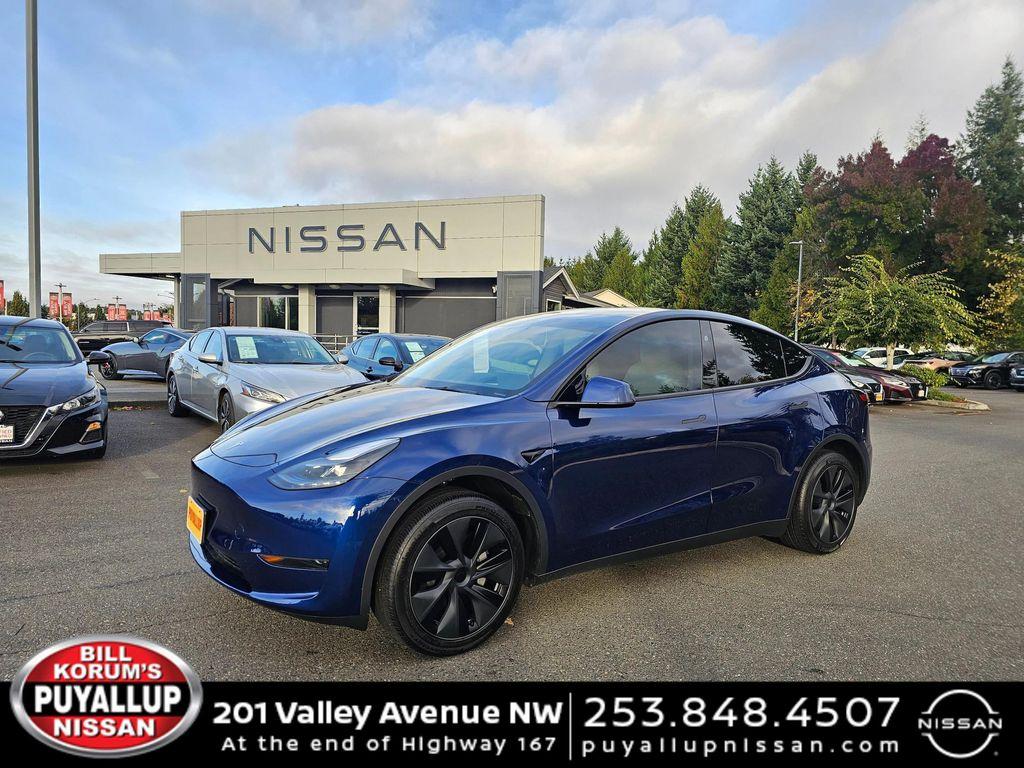 used 2025 Tesla Model Y car, priced at $39,995
