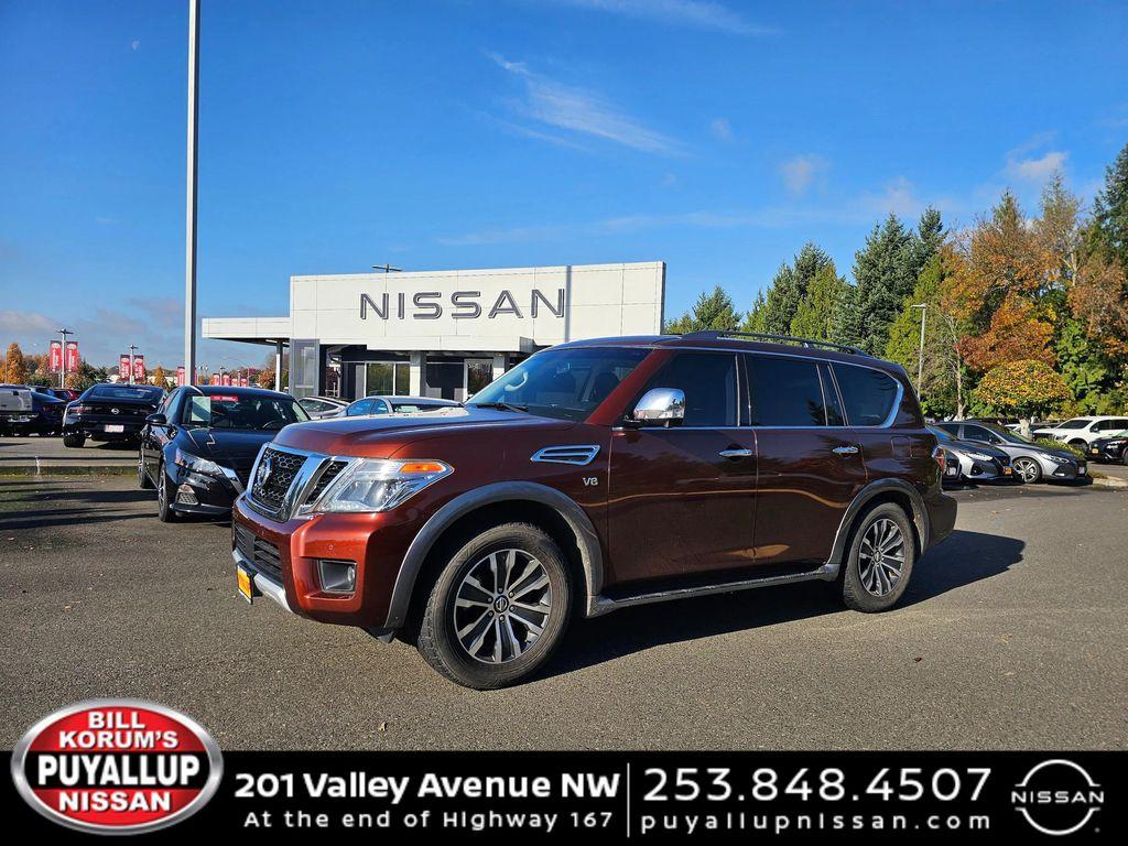 used 2017 Nissan Armada car, priced at $18,995