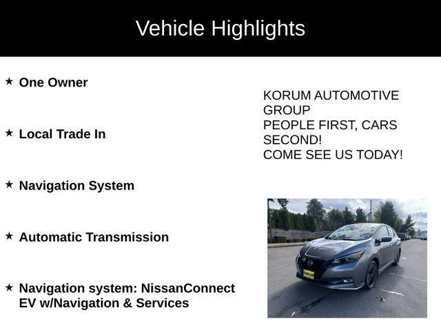 used 2025 Nissan Leaf car, priced at $20,990