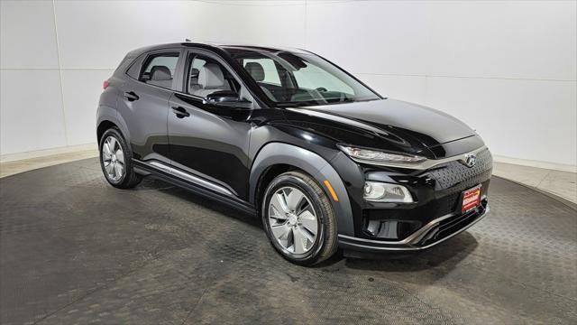 used 2021 Hyundai Kona EV car, priced at $15,714