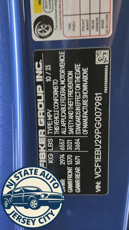 used 2023 Fisker Ocean car, priced at $17,531