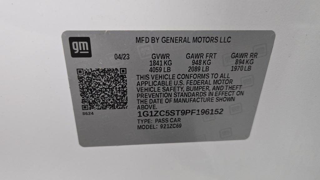 used 2023 Chevrolet Malibu car, priced at $14,295