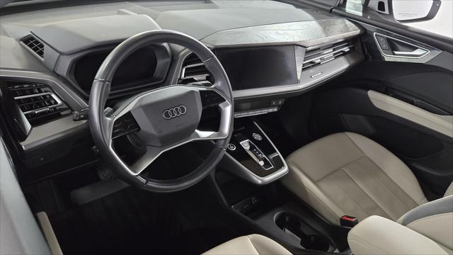 used 2023 Audi Q4 e-tron car, priced at $29,425