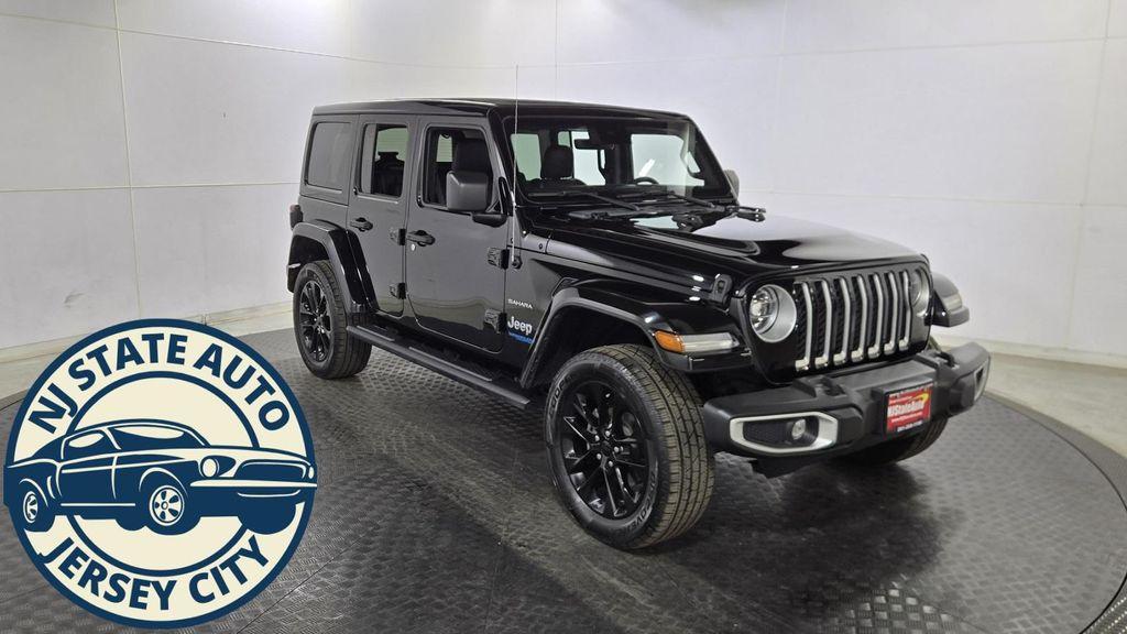 used 2021 Jeep Wrangler Unlimited 4xe car, priced at $25,487