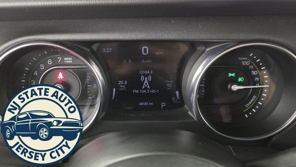 used 2021 Jeep Wrangler Unlimited 4xe car, priced at $25,487