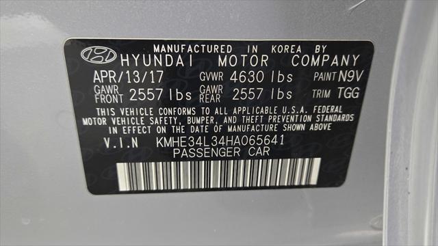 used 2017 Hyundai Sonata Hybrid car, priced at $12,995