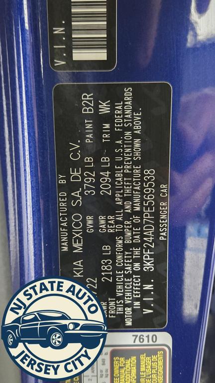 used 2023 Kia Forte car, priced at $14,775