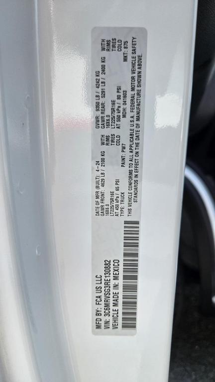 used 2024 Ram ProMaster 3500 car, priced at $29,995