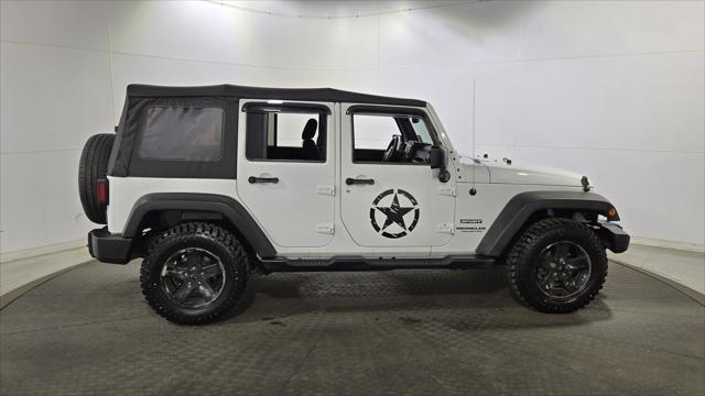 used 2015 Jeep Wrangler Unlimited car, priced at $14,563