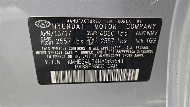 used 2017 Hyundai Sonata Hybrid car, priced at $11,495