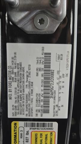 used 2020 Ford Fusion car, priced at $13,475