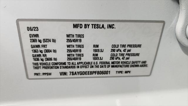 used 2023 Tesla Model Y car, priced at $32,495