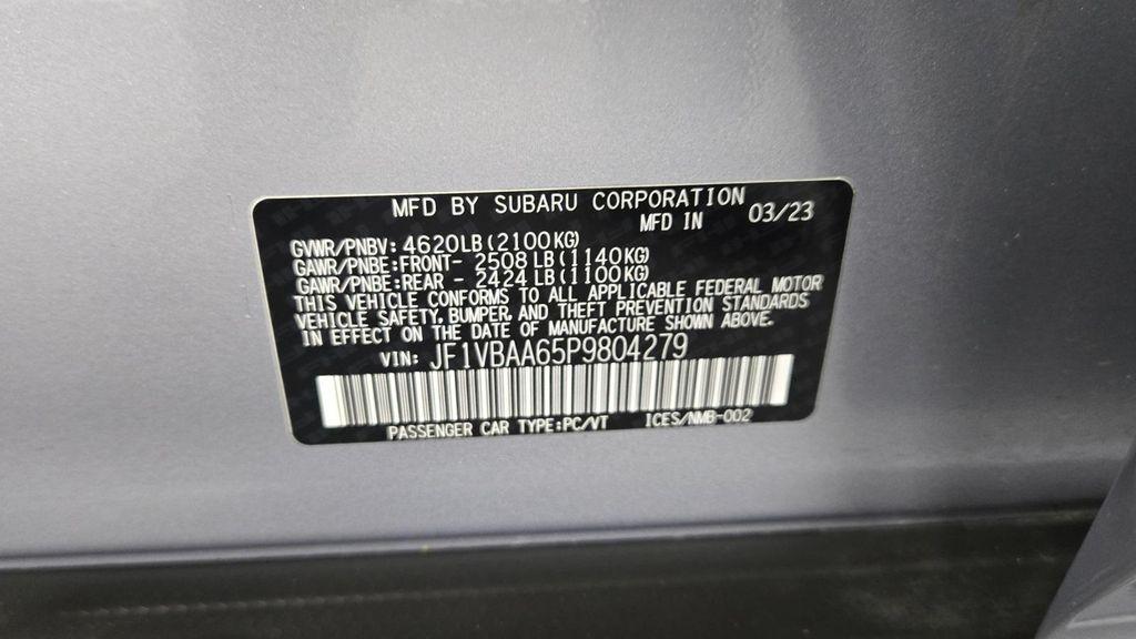 used 2023 Subaru WRX car, priced at $24,997