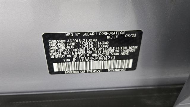 used 2023 Subaru WRX car, priced at $26,397