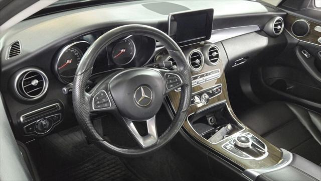 used 2017 Mercedes-Benz C-Class car, priced at $15,550