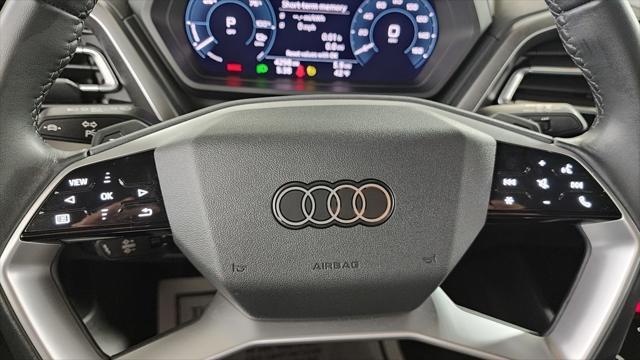 used 2024 Audi Q4 e-tron car, priced at $41,496