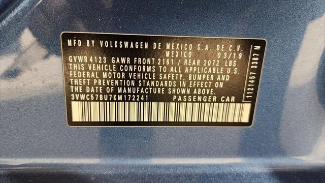 used 2019 Volkswagen Jetta car, priced at $10,895