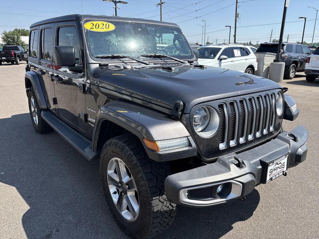 used 2020 Jeep Wrangler Unlimited car, priced at $28,994