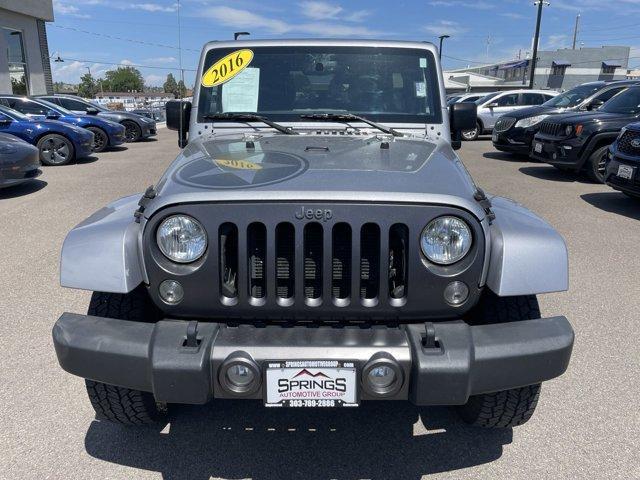 used 2016 Jeep Wrangler Unlimited car, priced at $17,998