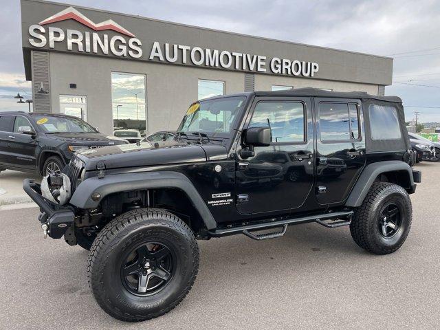 used 2016 Jeep Wrangler Unlimited car, priced at $19,998