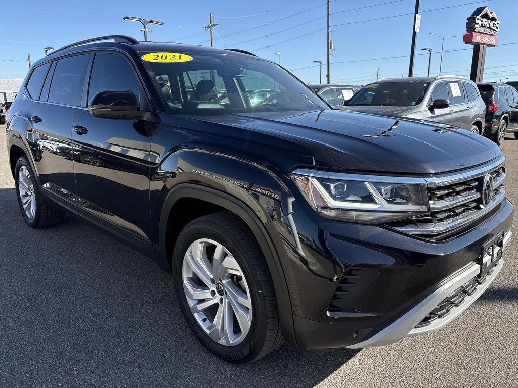 used 2021 Volkswagen Atlas car, priced at $24,697