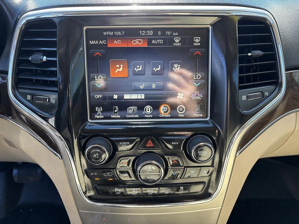 used 2017 Jeep Grand Cherokee car, priced at $17,999