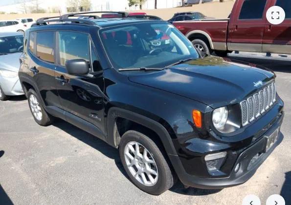 used 2022 Jeep Renegade car, priced at $17,499