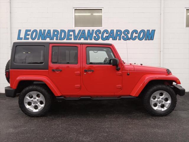 used 2015 Jeep Wrangler Unlimited car, priced at $20,990