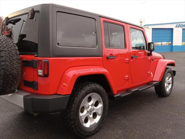 used 2015 Jeep Wrangler Unlimited car, priced at $20,990