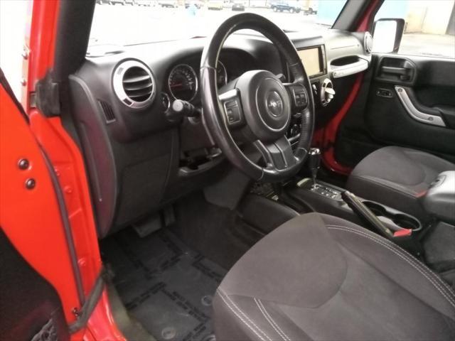 used 2015 Jeep Wrangler Unlimited car, priced at $20,990