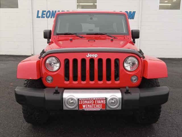 used 2015 Jeep Wrangler Unlimited car, priced at $20,990