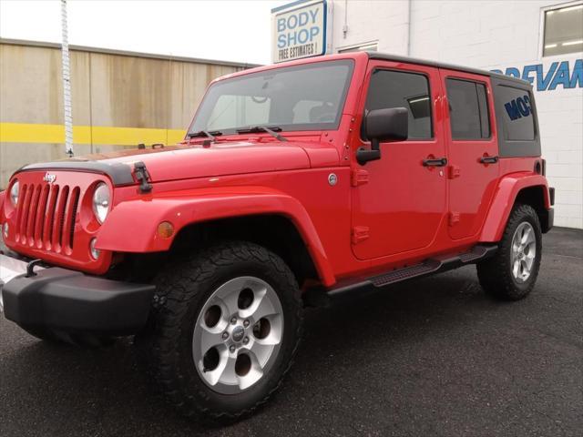 used 2015 Jeep Wrangler Unlimited car, priced at $20,990