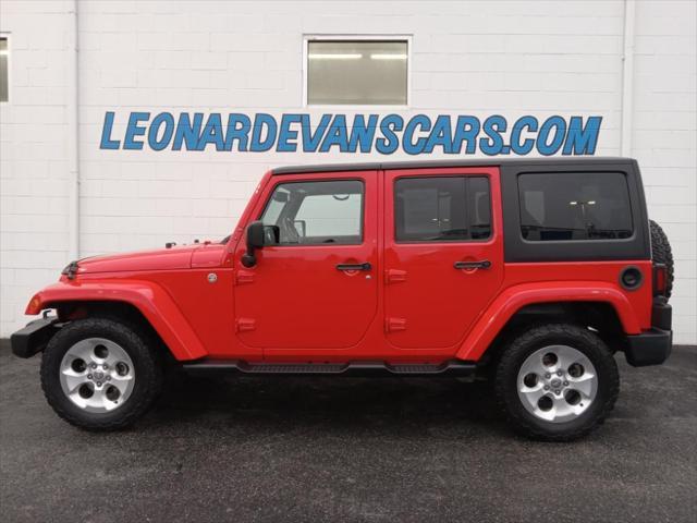 used 2015 Jeep Wrangler Unlimited car, priced at $20,990