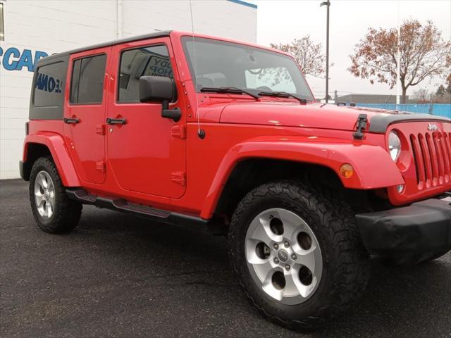 used 2015 Jeep Wrangler Unlimited car, priced at $20,990