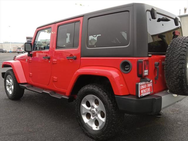 used 2015 Jeep Wrangler Unlimited car, priced at $20,990