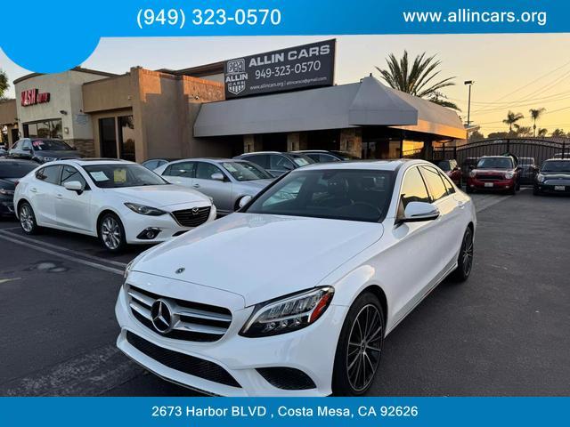 used 2019 Mercedes-Benz C-Class car, priced at $18,998