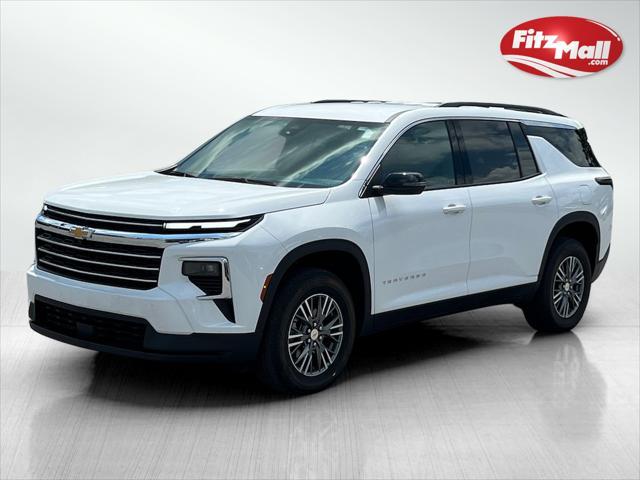 used 2025 Chevrolet Traverse car, priced at $39,677