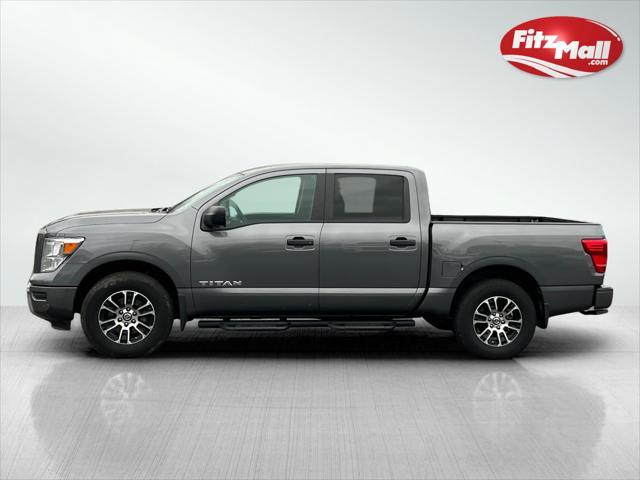 used 2022 Nissan Titan car, priced at $30,377