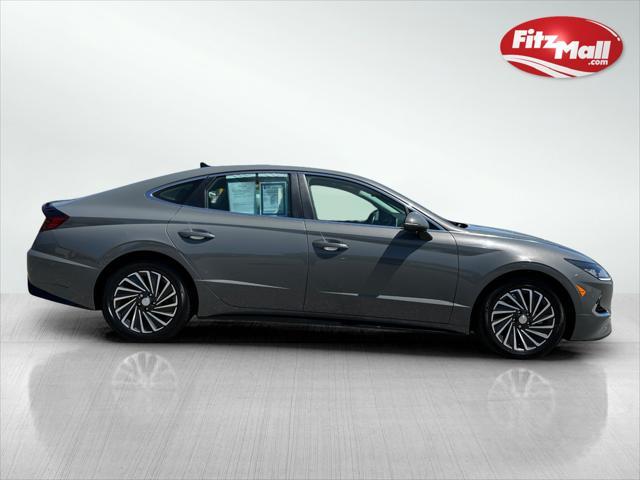 used 2023 Hyundai Sonata Hybrid car, priced at $22,777