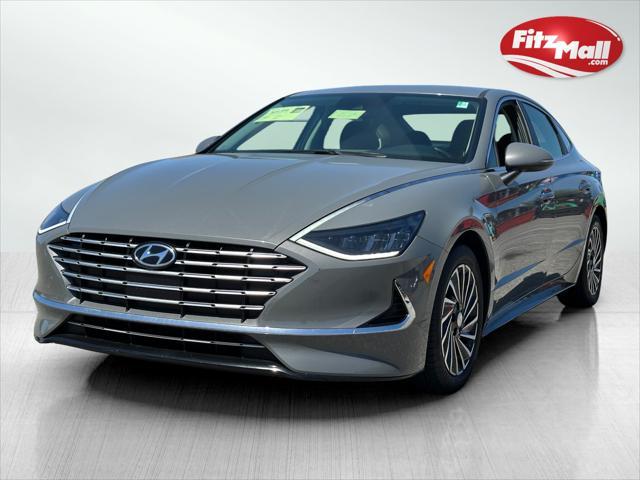 used 2023 Hyundai Sonata Hybrid car, priced at $22,777
